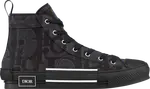Кроссовки Dior B23 High 'Maxi Dior Oblique - Black', черный - фото