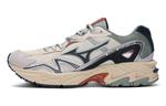 Футболка 'Off White Green' Mizuno, хлопок белый - фото