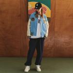 Бейсбольная куртка унисекс Starter, черный - фото 8