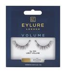 Накладные ресницы Eylure, Volume Lashes с эффектом загущения клея №1. 100 - фото