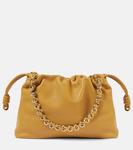 Фламенко Большой кожаный клатч Loewe, цвет sahara - фото