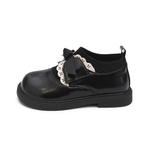 Детская кожаная обувь Детская Budding, черный - фото