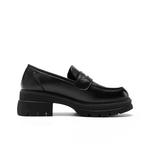 Женские лоферы ZHR черные - фото 2