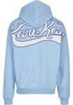 Худи с капюшоном на молнии Karl Kani, Light blue - фото 3