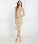 Платье Elisabetta Franchi, бежевый - фото 2