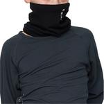 Вафельный шейный гетр средней толщины - детский Le Bent, Black - фото