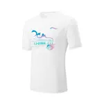 LINING Футболка Unisex White для бадминтона - фото 3