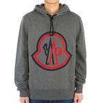 Свитер мужской серый Moncler - фото 4