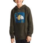 Детская толстовка The North Face, хаки - фото 3