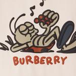 Burberry Футболка light cameo brown детская - фото 6