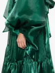 Платье Hernandez Miau By Clara Rotescu, зеленый - фото 5