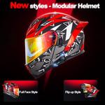 Шлем мотоциклетный Dirertys Bluetooth, черный / золотой - фото 2