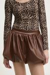 Юбка Answear.Lab, коричневый - фото