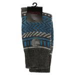 Носки Zag dash chunky knit boot Memoi, Black - фото 3