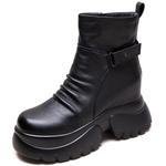 MATA Черные женские ботильоны, цвет Black - фото 7