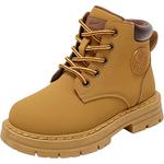 Прочные дышащие высокие детские ботинки WARRIOR, желтый - фото