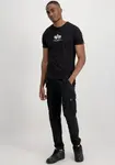 Рубашка с круглым вырезом Alpha Industries "Basic T ML", черный - фото 4