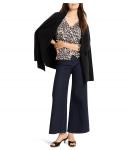 Свитер NIC+ZOE Wild Dot Buttoned Up Pullover Sweater, цвет Neutral Multi - фото 4