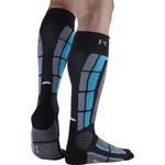 Носки Monnet MI-BAS BACK SIDE, серо-голубые - фото 4