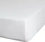 Простыня джерси белая 90х200 25 см хлопок плотностью 125 г/м² - фото 3