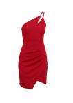 Платье WAL G. VALENCIA CUT OUT MINI, Chery Red/Red - фото 3
