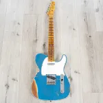 Гитара Fender Custom Shop 1965 Telecaster Custom Heavy Relic, Lake Placid Blue - фото 3