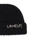 Шапка с вышитым логотипом Laneus, черный - фото 3