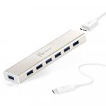 Док-станция j5create 7-Port USB 3.1 Gen 1 Hub JCH377 - фото