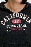 Хлопковая толстовка Guess Jeans, черный - фото 5