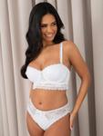 Бюстгальтер Rebel Longline без бретелей Pour Moi, White - фото 4