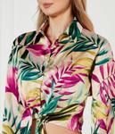 Рубашка Cropped fit Guess Jeans, мультиколор - фото 4