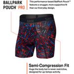 Мужские боксеры Kinetic HD Saxx Underwear, черный - фото 3