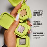 Отдельные тени для век HALF MAGIC, Glamourust (metallic rusty rose) - фото 5