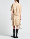 Платье миди Burberry, бежевый - фото 4