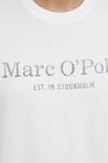 Хлопковая футболка Marc O'Polo, белый - фото 5