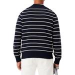 Logo patch Striped Cotton Jumper LACOSTE, синий - фото 6