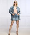 Юбка женская Liu Jo с декором карманов и с бахромой, синий - фото 2