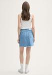 Джинсовая юбка Mini skirt TOM TAILOR DENIM, цвет Used Bleached Blue Denim - фото 3