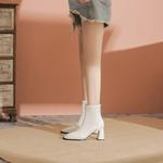 Ботильоны женские Yafei Xuanyu, белый - фото 10