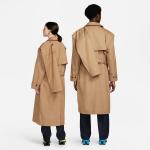 Пальто x martine rose trench coat 'tan' Nike, бежевый - фото 2