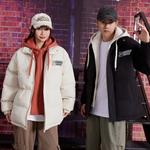 BOBBY ABLEY Пуховик Unisex, Black Red - фото 7