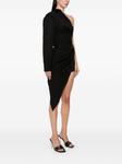 Alexander Wang платье мини асимметричного кроя, черный - фото 3