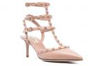 Valentino Туфли Rockstud Slim Heel High Heels Women's Pink - фото 5