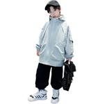 Детская куртка с капюшоном Moderate EASTERN CAMEL, зеленый - фото