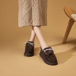 Кроссовки Warm Low-Top Casual Shoes Women's DAPHNE, Apricot - фото 11