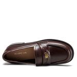 YEARCON Лоферы женские dark coffee - фото 8