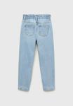 Джинсы PAPERBAG Mango Kids, синий - фото 2