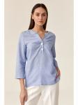 Блуза TATUUM, голубой - фото
