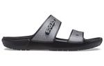 Тапочки classic glitter ii sandal 'black' Crocs, черный - фото 3