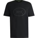 Футболка Boss Cotton HUGO BOSS, черный - фото